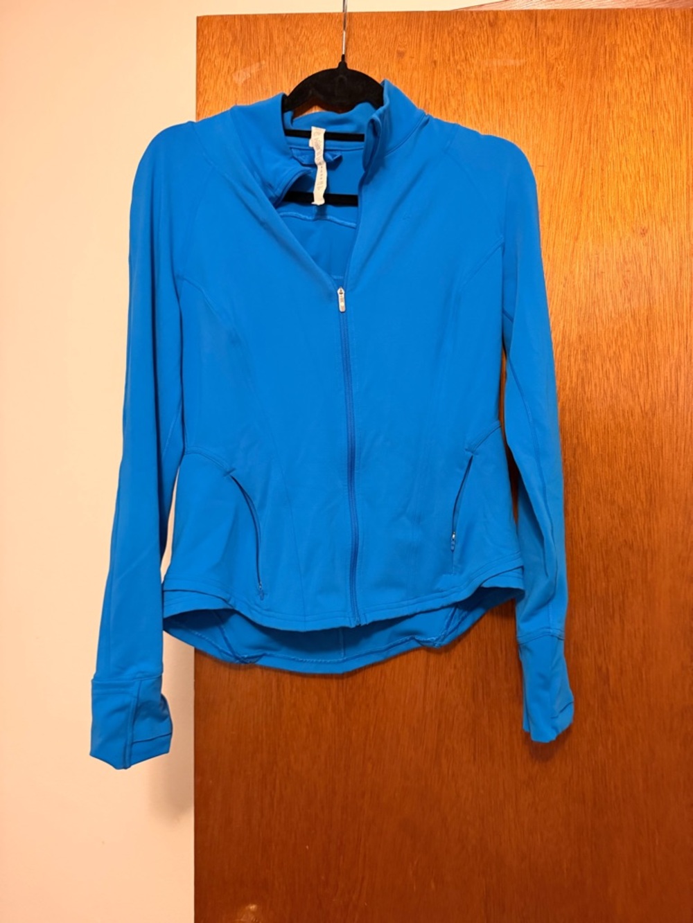 Lululemon athletica blue running jacket